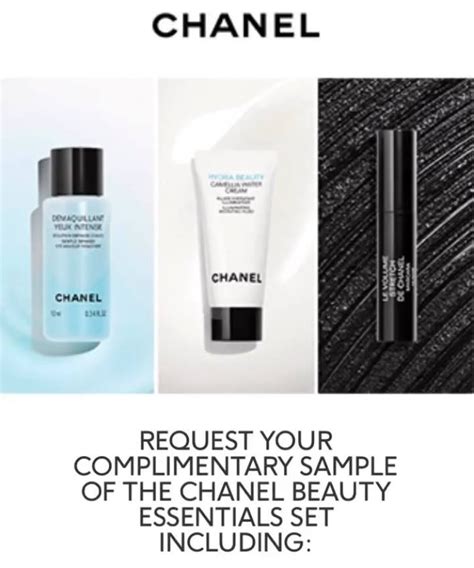 pack chanel|chanel free sample.